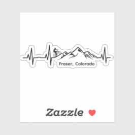 Fraser MTB Vinyl Sticker シール