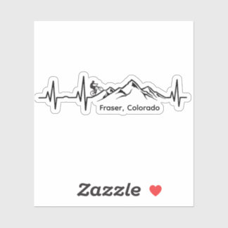 Fraser MTB Vinyl Sticker シール