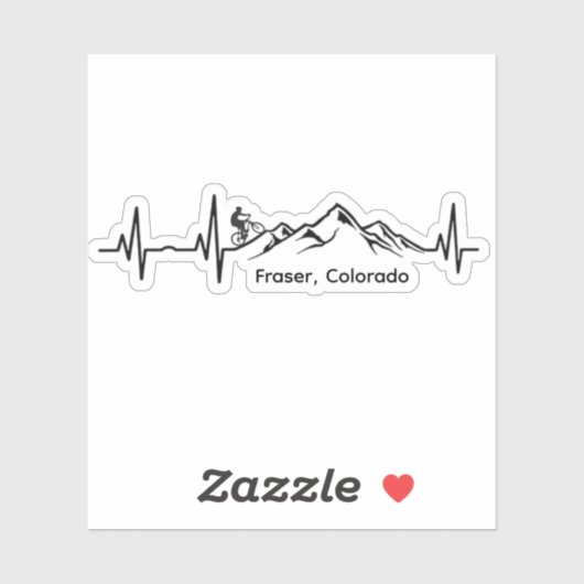Fraser MTB Vinyl Sticker シール (シート)