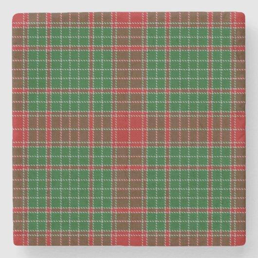 Fraser of Castle Leathers Tartan ストーンコースター (正面)