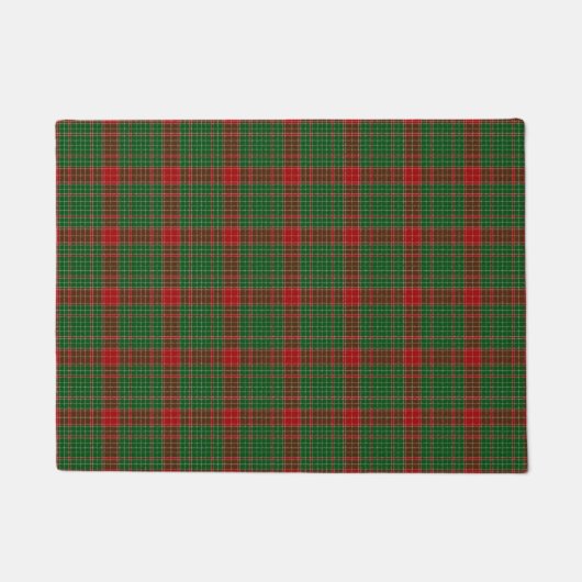 Fraser of Castle Leathers Tartan ドアマット (正面)