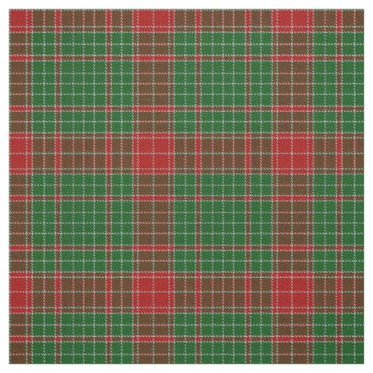 Fraser of Castle Leathers Tartan ファブリック (見本)