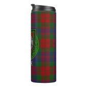 Fraser Scottish Clan Tartan & Crest タンブラー (回転右)