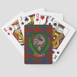 Fraser Scottish Clan Tartan & Crest トランプ