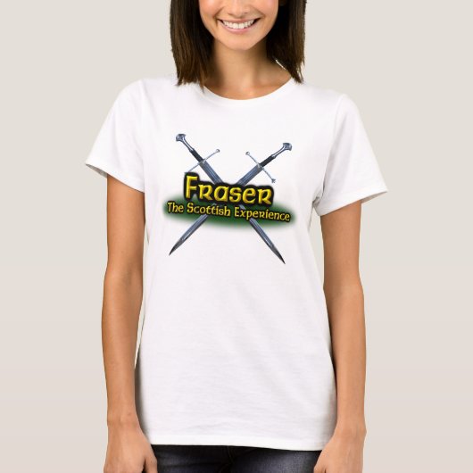 Fraser The Scotish Experience Clan Tシャツ (正面)