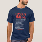 Frases de Madre Tシャツ (正面)