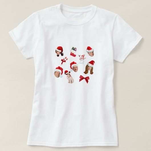 frasier christmas pattern tシャツ (デザイン正面)