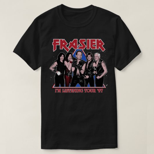 FRASIER IMの聞ツアー1 Tシャツ (デザイン正面)
