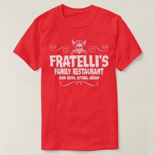 Fratellis Family Restaurant Tシャツ (デザイン正面)