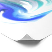 Frau mit Pferd und Schmetterling in Hand ポスター (角)