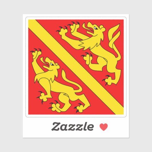 Fraubrunnen district flag, Switzerland シール (シート)