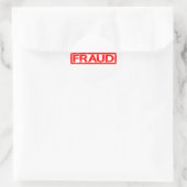 Fraud Stamp ラウンドシール (バッグ)