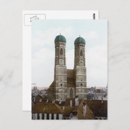 Frauenkirche München ポストカード (正面/裏面)