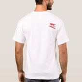 fraustration赤い tシャツ (裏面)
