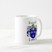 FRAZIERの家紋- FRAZIERの紋章付き外衣 コーヒーマグカップ (正面右)