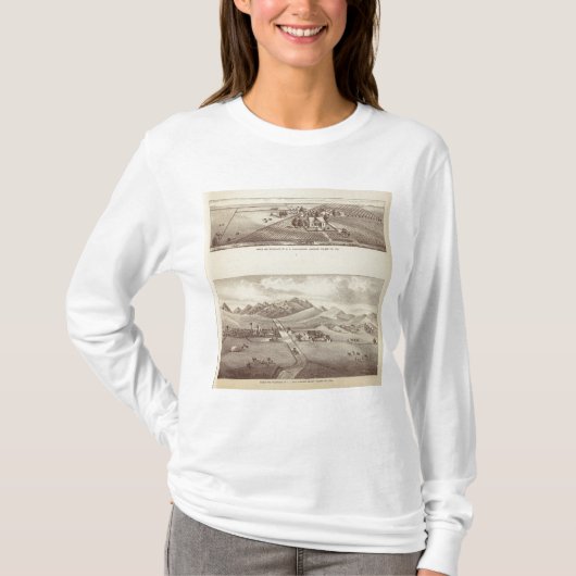 Frazierの谷、湖畔牧場 Tシャツ (正面)