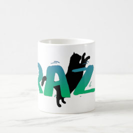 FRAZZ! 黒猫のマグ コーヒーマグカップ