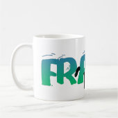 FRAZZ! 黒猫のマグ コーヒーマグカップ (左)