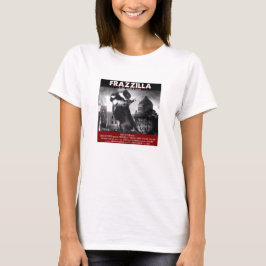 Frazzilla猫のTシャツ Tシャツ