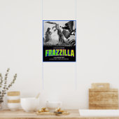 Frazzilla vs the Three-Headed Skink! Movie Poster ポスター (キッチン)