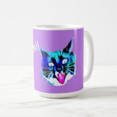 Frazztastic! 熱狂するな猫のマグ コーヒーマグカップ (正面右)
