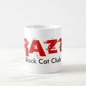 "Frazzz"の黒猫クラブマグ コーヒーマグカップ (中央)