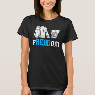 Freadomヴィンテージレトロ読I禁止図書 Tシャツ