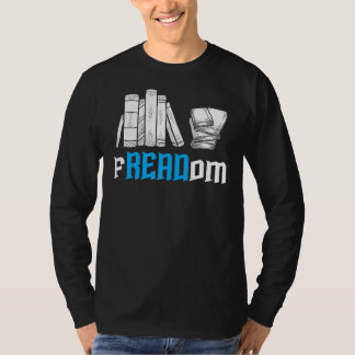 Freadomヴィンテージレトロ読I禁止図書 Tシャツ