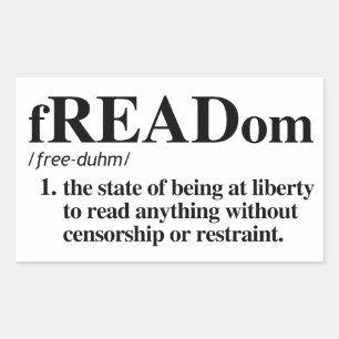 Freadom定義 長方形シール
