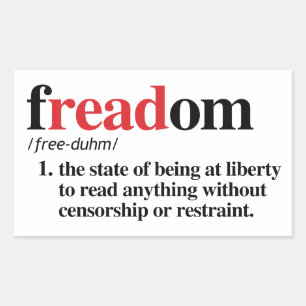 Freadom定義 長方形シール