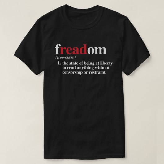 freadom定義 tシャツ (デザイン正面)