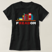 Freadom – 禁書読本 tシャツ (デザイン正面)