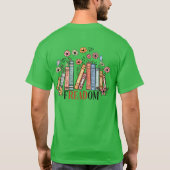 FREADOM 「読む自由」ユニセックスTシャツ Tシャツ (裏面)