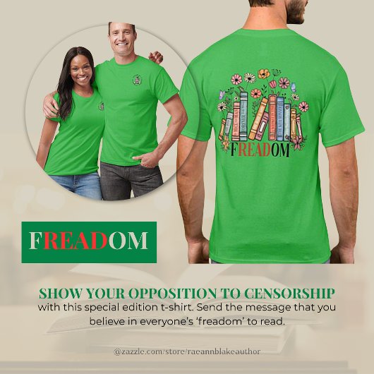 FREADOM 「読む自由」ユニセックスTシャツ Tシャツ