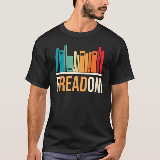 Freadom Anti Ban Books Freedom To Read Book  Readi Tシャツ (正面)