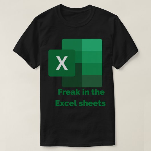 Freak in The Excel Sheets  Classic T-Shirt Tシャツ (デザイン正面)