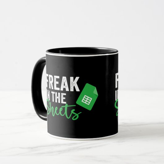 Freak in the Sheets Coffe Mug マグカップ (正面左)