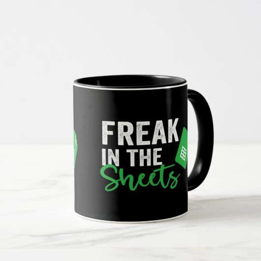 Freak in the Sheets Coffe Mug マグカップ (正面右)