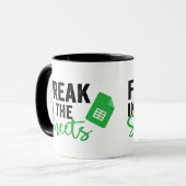 Freak in The Sheets Funny Acoountant Coffee Mug マグカップ (正面左)