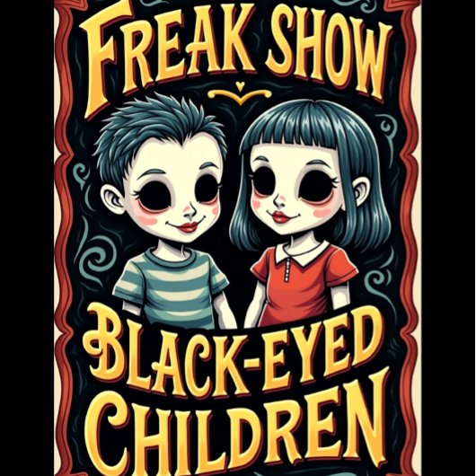 Freak Show Collection The Black-Eyed Children  Tシャツ
