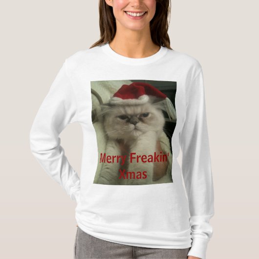 Freakinのメリーなクリスマス Tシャツ (正面)