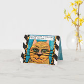 FREAKINの人々人のようにNOTECARD-DO Iの見えか。 カード (黄色い花)