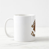 "Freakinの幸せな感謝祭"の-マグ コーヒーマグカップ (左)