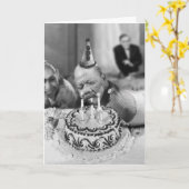 Freakinの幸せな誕生日 カード (黄色い花)