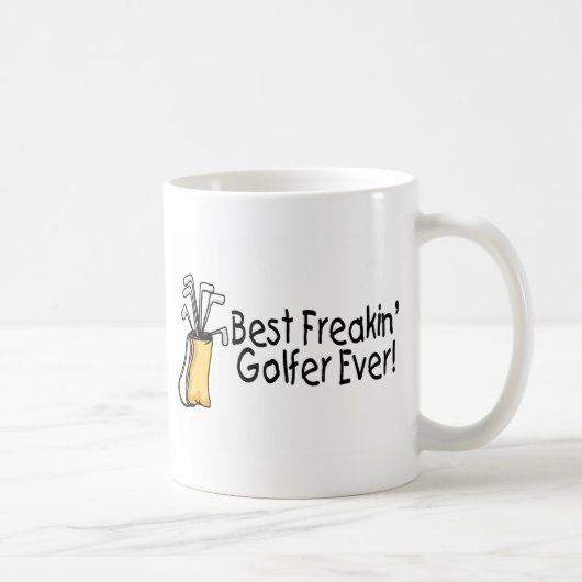 Freakinの最も最高のなゴルファー2 コーヒーマグカップ (右)
