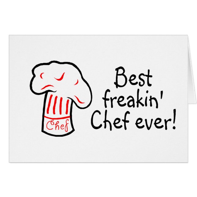 Freakinの最も最高のなシェフ (正面横)