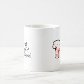 Freakinの最も最高のなシェフ コーヒーマグカップ (中央)