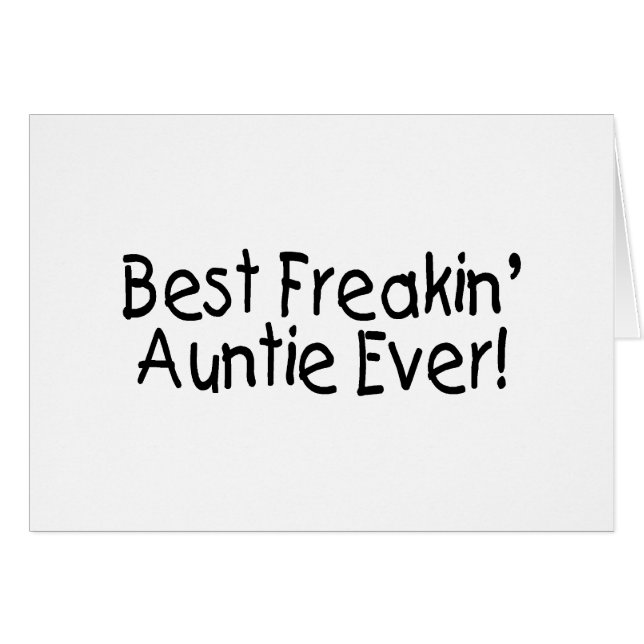 Freakinの最も最高のな伯母さん (正面横)