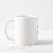 Freakinの最も最高のな教子 コーヒーマグカップ (左)