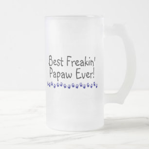 Freakinの最も最高のなPapaw フロストグラスビールジョッキ